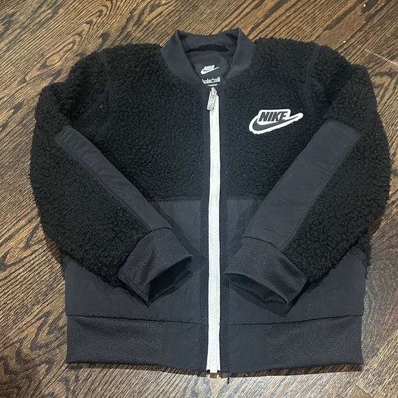 Nike Other - Nike Black Sherpa Jacket